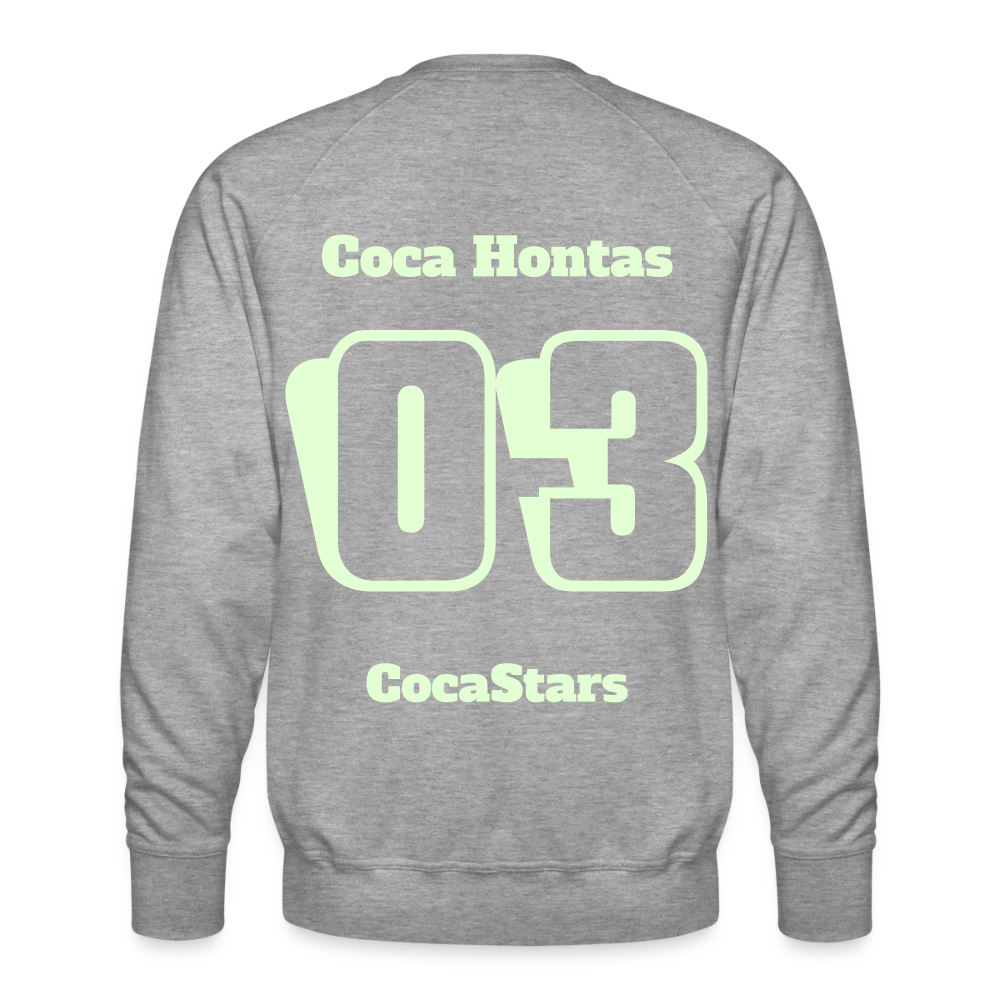 M.P. Sweatshirt - DTG - 03CocaHontas03 - heather grey
