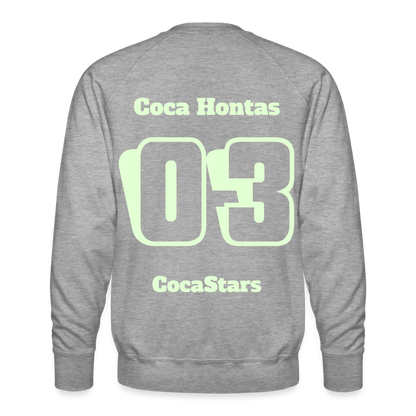 M.P. Sweatshirt - DTG - 03CocaHontas03 - heather grey