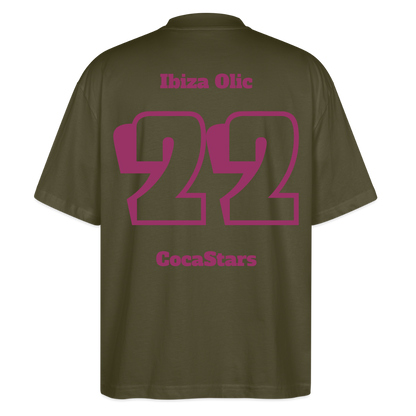 T-Shirt OS 200 g/m² - DTC - CHERRY_22IBIZA - khaki