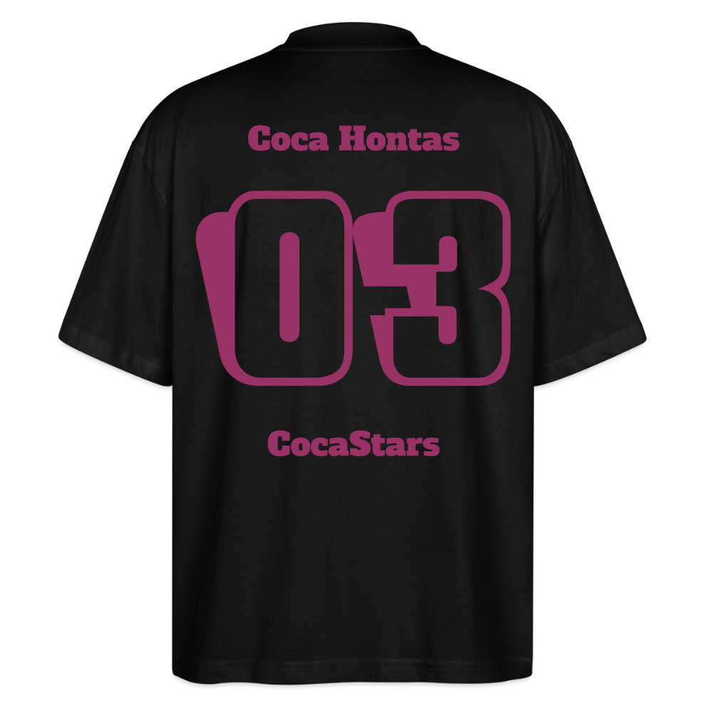 T-Shirt OS 200 g/m² - DTC - CHERRY_03HONTAS - black