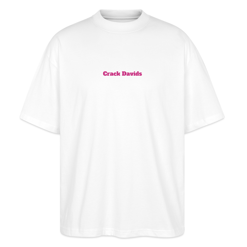 T-SHIRT DT_M/DAVIDS - white