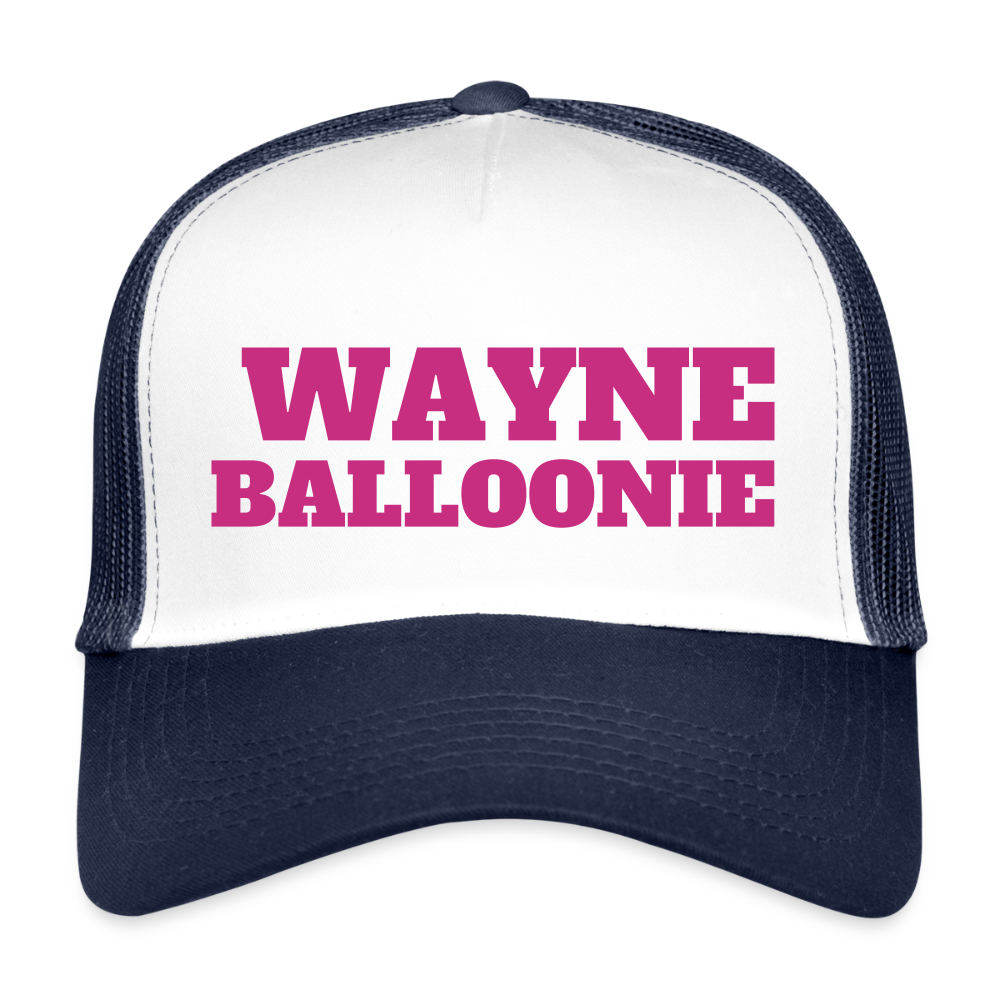 MESHCAP DT_M/WAYNE - white/navy