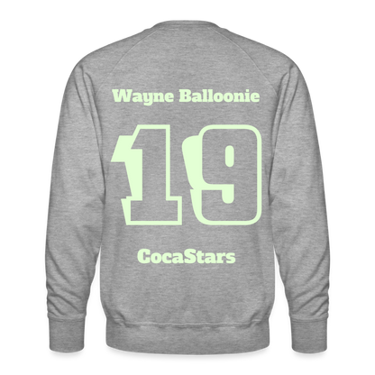 M.P. Sweatshirt - DTG - 19WAYNEBALLOONIE19 - heather grey