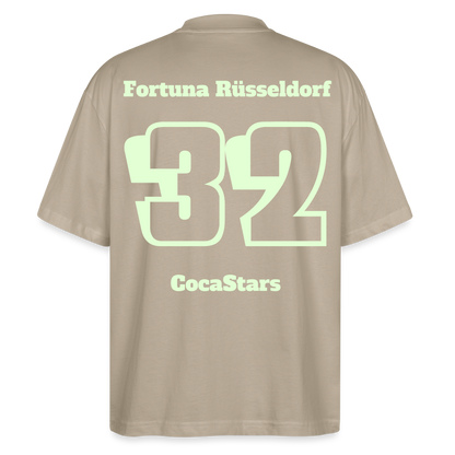 T-Shirt OS 200 g/m² - DTC - GLOWY_32RÜSSELDORF - stone