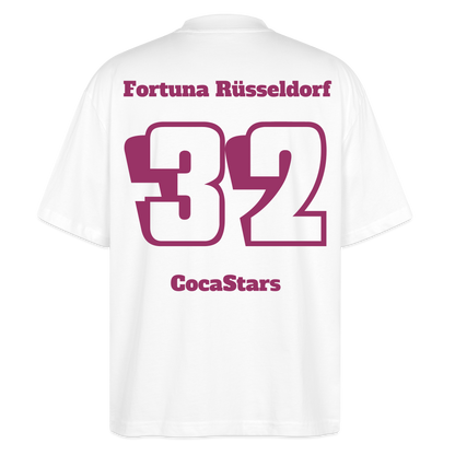 T-Shirt OS 200 g/m² - DTC - CHERRY_32RÜSSELDORF - white