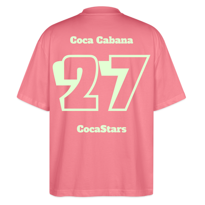 T-Shirt OS 200 g/m² - DTC - GLOWY_27CABANA - pink joy 