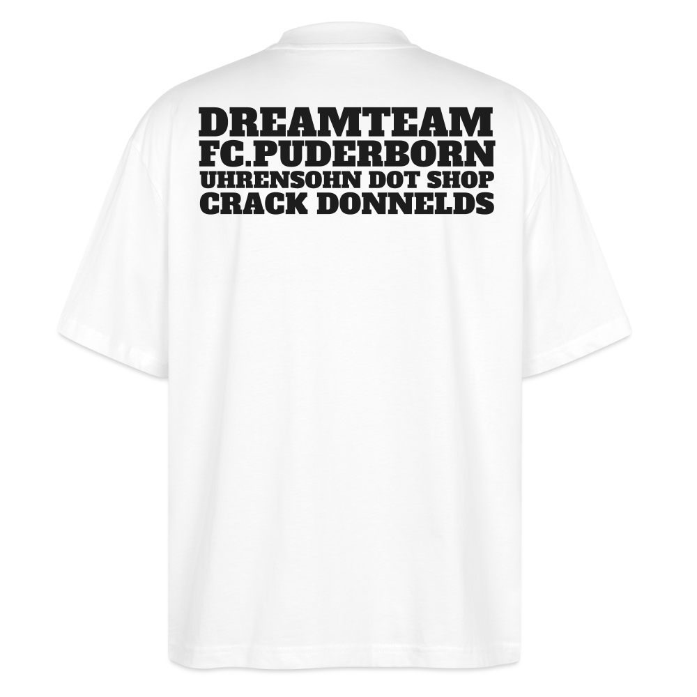 T-SHIRT OS DT_B/CRACK - white