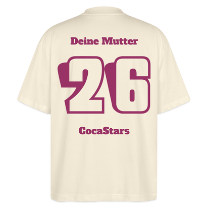 T-Shirt OS 200 g/m² - DTC - CHERRY_26DEINEMUTTER - natural raw