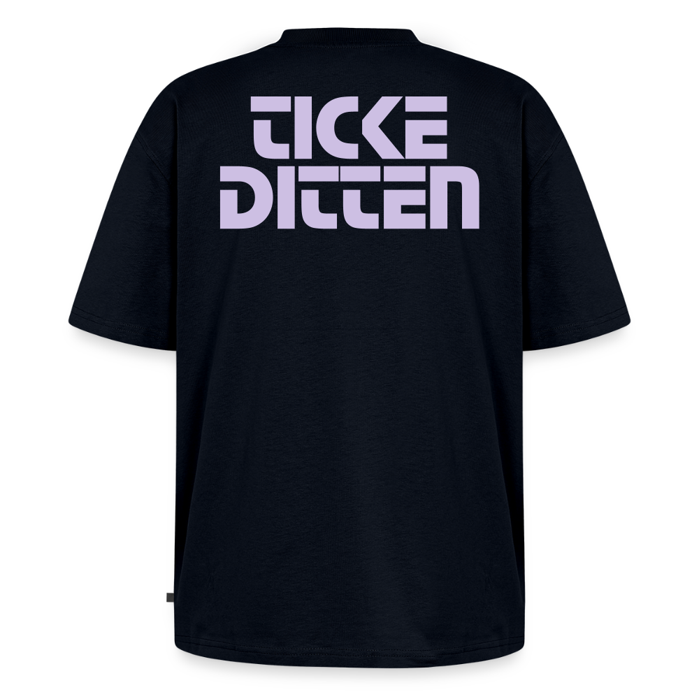 T-SHIRT WMC TICKEDITTEN - navy