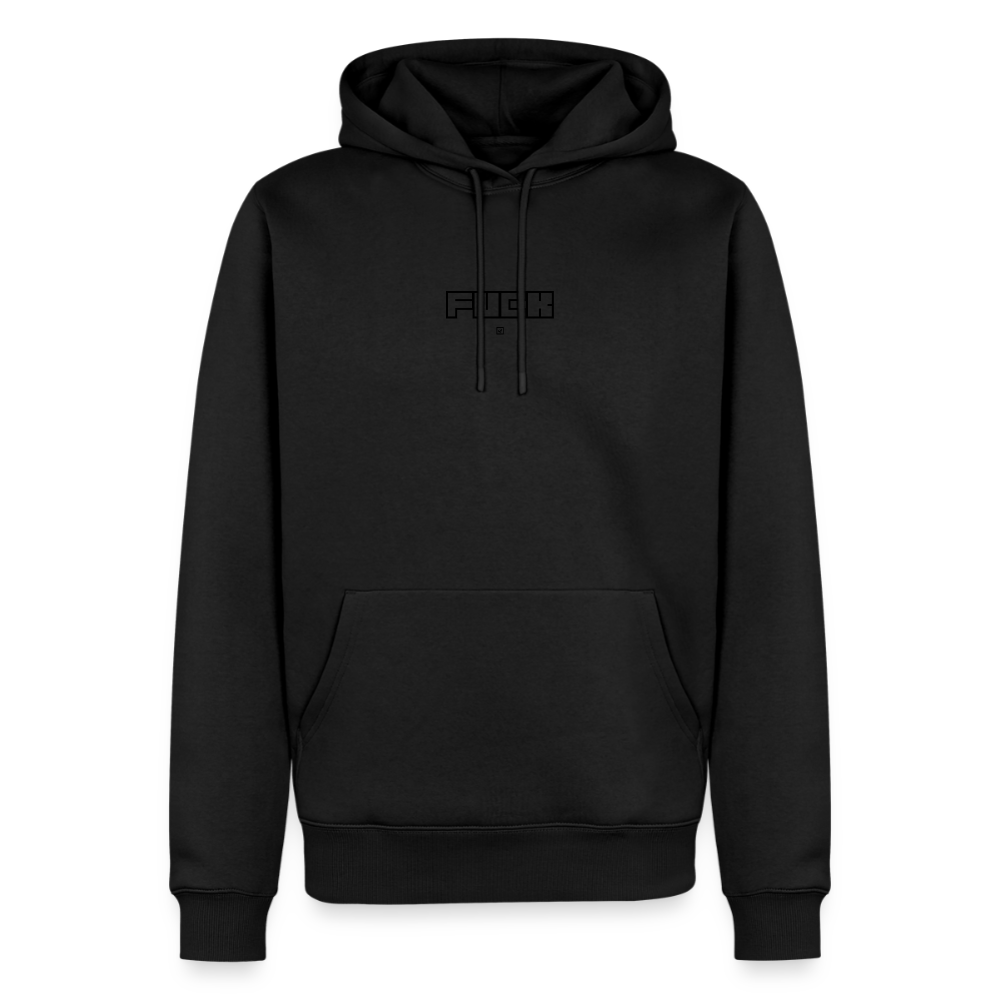 HOODIE FUCK - black