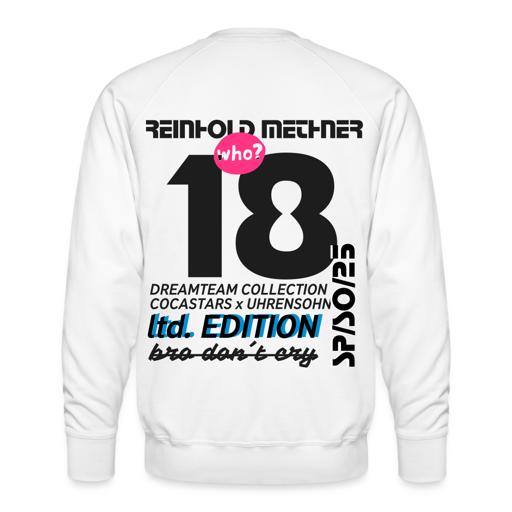 Men’s Premium Sweatshirt - DTW - 18REINHOLDMETHNER18 - white