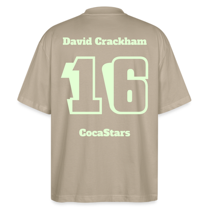T-Shirt OS 200 g/m² - DTC - GLOWY_16CRACKHAM - stone
