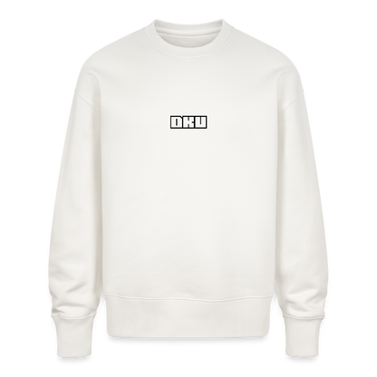 Unisex OS Organic Sweatshirt 350 g/m² - USC_DKU - OFF WHITE