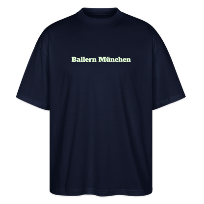 T-Shirt OS 200 g/m² - DTC - GLOWY_30MÜNCHEN - navy