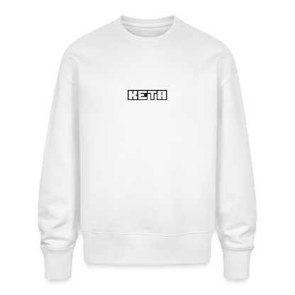 Unisex OS Organic Sweatshirt 350 g/m² - USC_KETA - white