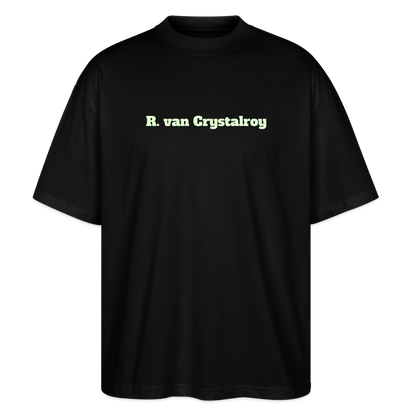 T-Shirt OS 200 g/m² - DTC - GLOWY_12CRYSTALROY - black