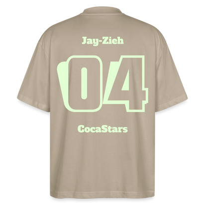 T-Shirt OS 200 g/m² - DTC - GLOWY_04JAY - stone