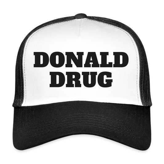 MESHCAP - UNISEX - DTC BLACKY_15DONALD - white/black