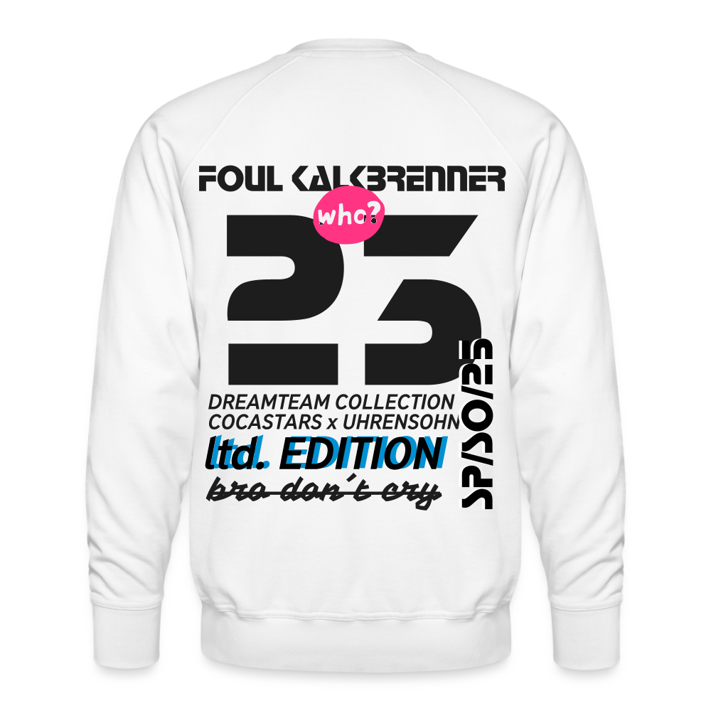 Men’s Premium Sweatshirt - DTW - 23FOULKALKBRENNER23 - white