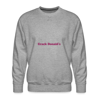M.P. Sweatshirt - DTR - 01CRACKDONALDS01 - heather grey