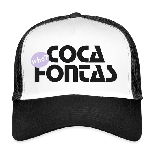 MESHCAP - UNISEX - DTC WHO?_03HONTAS - white/black