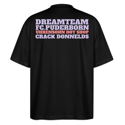 T-SHIRT DT_W/CRACK - black