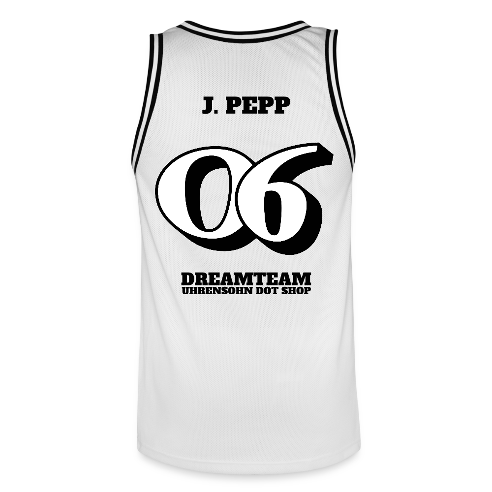 JERSEY DT_W/PEPP - white/black