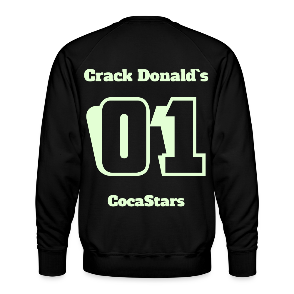 M.P. Sweatshirt - DTG - 01CrackDonalds01 - black