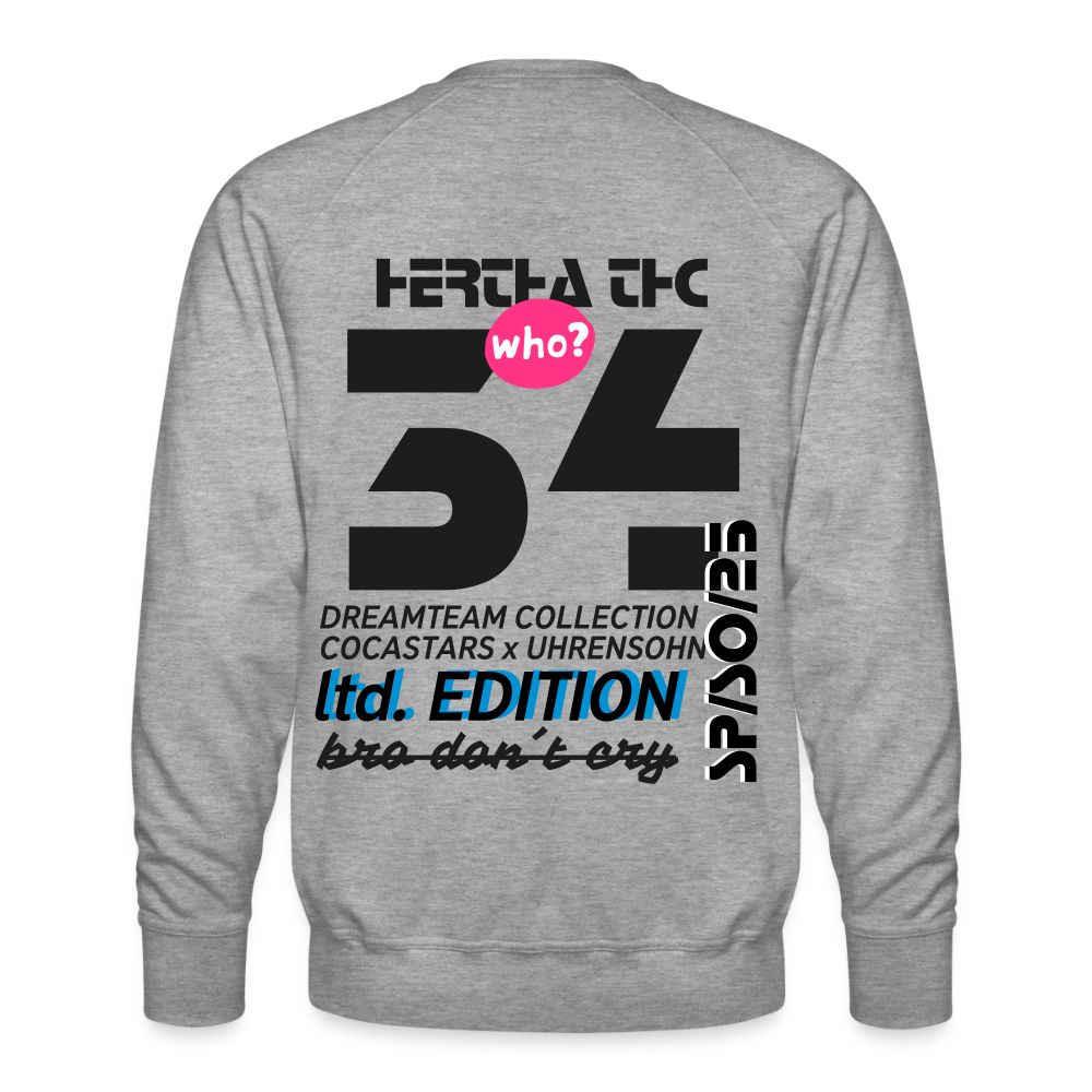 Men’s Premium Sweatshirt - DTW - 34HERTHA_THC34 - heather grey