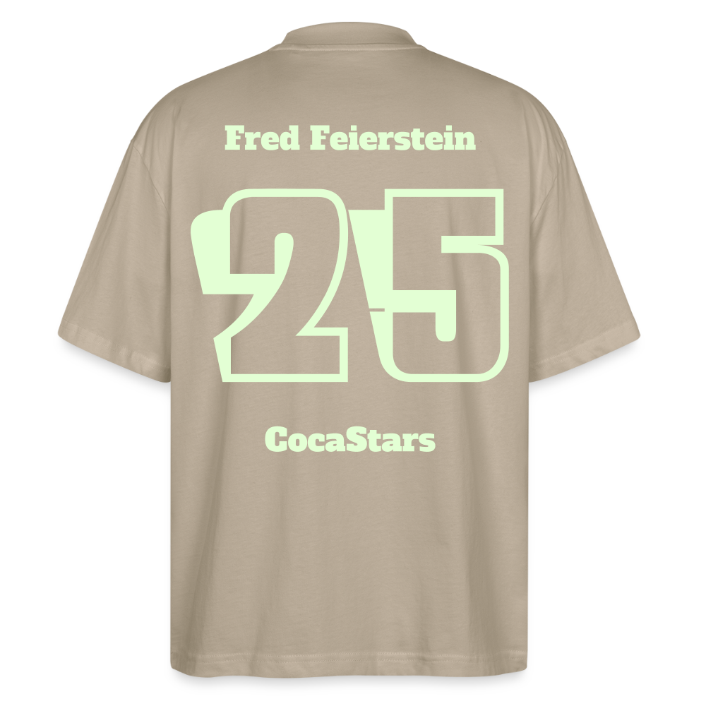 T-Shirt OS 200 g/m² - DTC - GLOWY_25FRED - stone