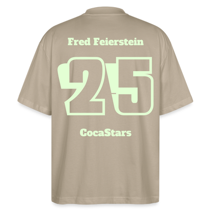 T-Shirt OS 200 g/m² - DTC - GLOWY_25FRED - stone