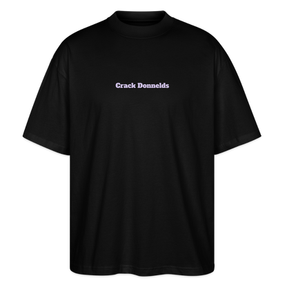 T-SHIRT DT_W/CRACK - black