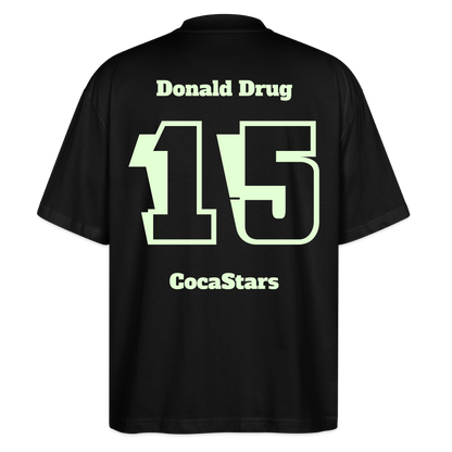 T-Shirt OS 200 g/m² - DTC - GLOWY_15DONALD - black