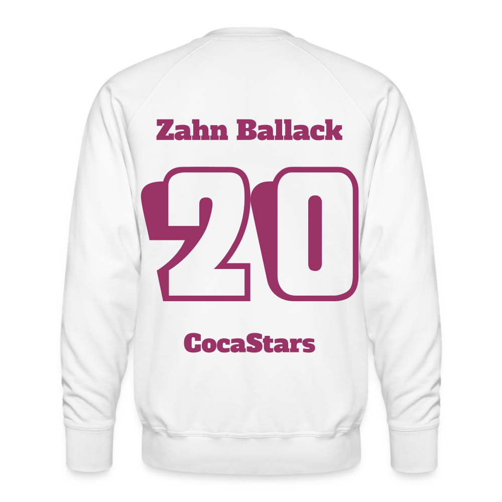 M.P. Sweatshirt - DTR - 20ZAHNBALLACK20 - white