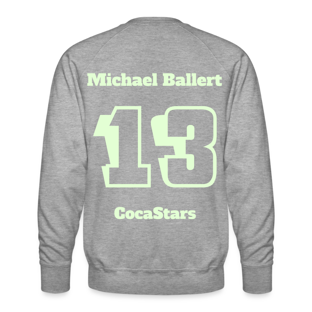 M.P. Sweatshirt - DTG - 13MICHAELBALLERT13 - heather grey