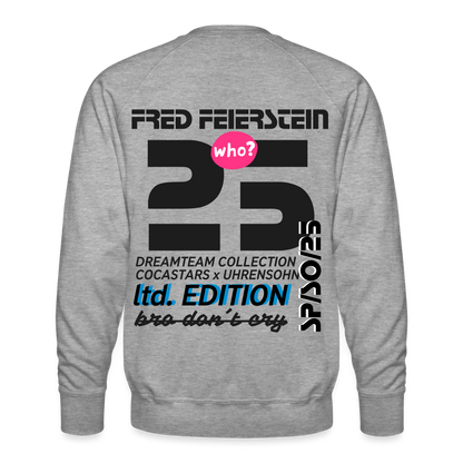 Men’s Premium Sweatshirt - DTW - 25FREDFEIERSTEIN25 - heather grey