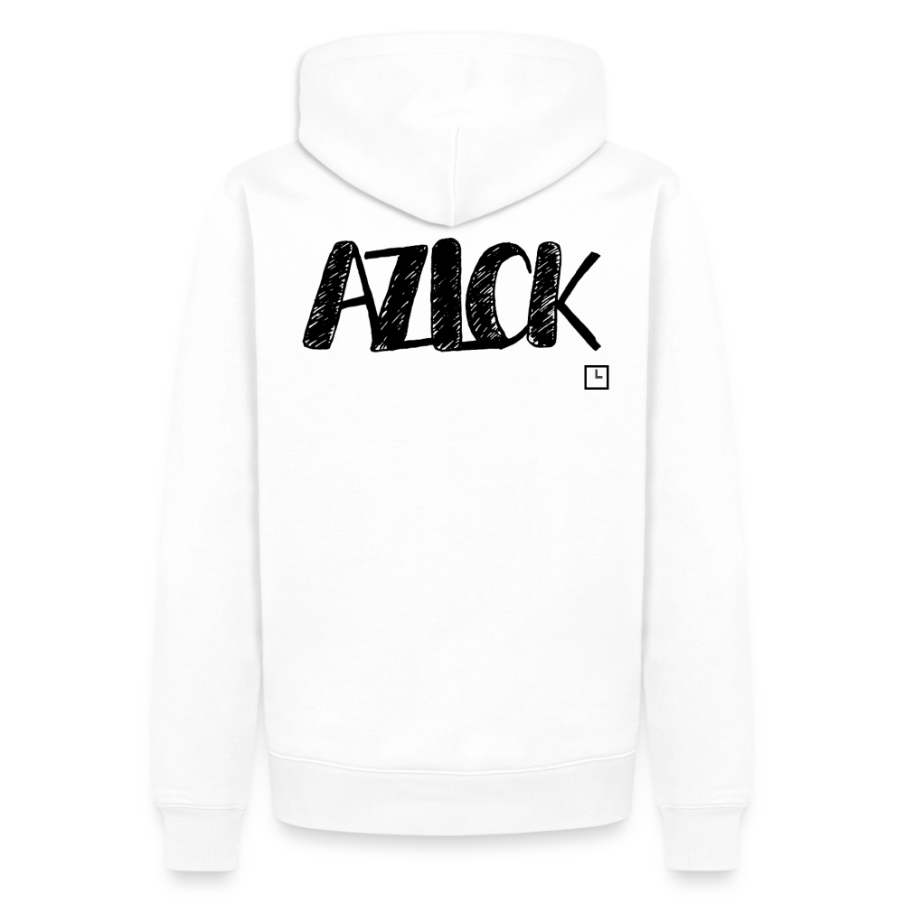 HOODIE AZLCK - white
