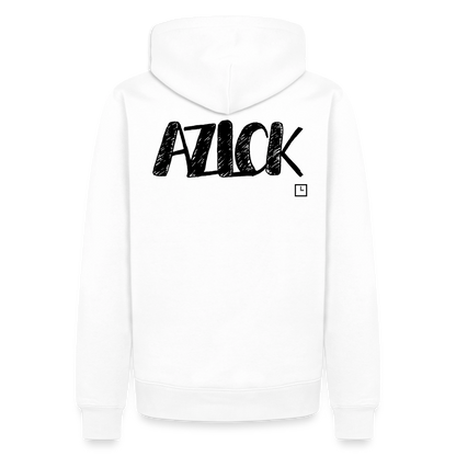 HOODIE AZLCK - white