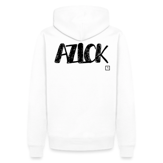 HOODIE AZLCK - white