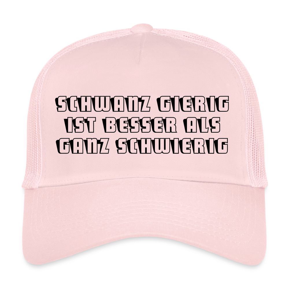 MESHCAP UNISEX ZPC_"SCHWANZ1" - pale pink