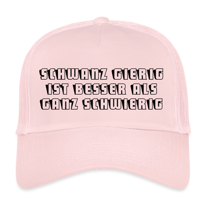 MESHCAP UNISEX ZPC_"SCHWANZ1" - pale pink