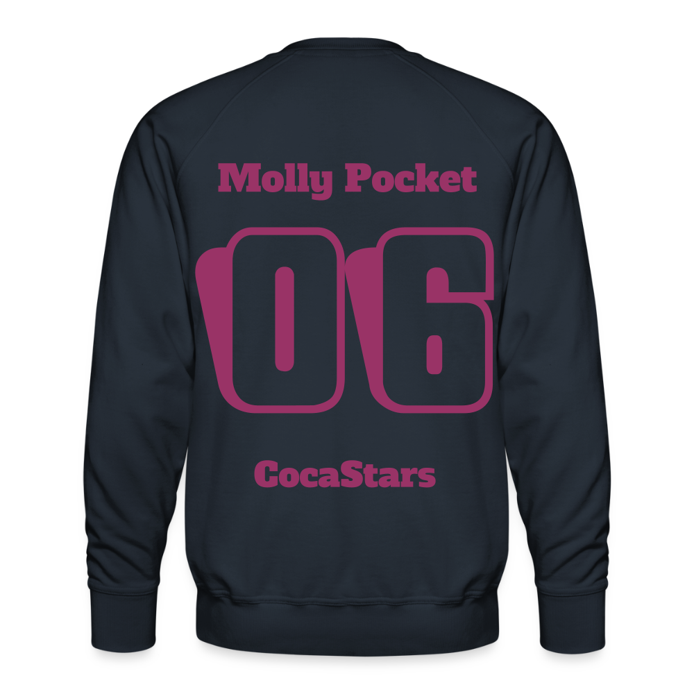 SWEATER 235g/m² - DTC CHERRY_06MOLLY - navy