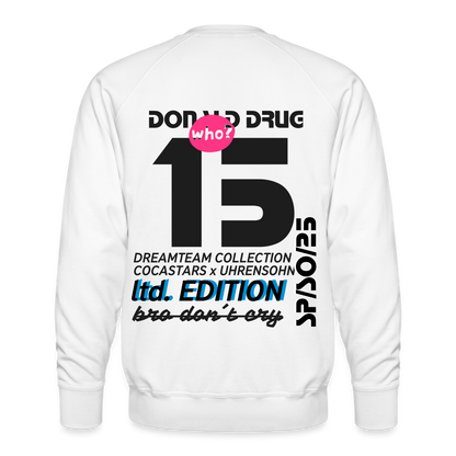 Men’s Premium Sweatshirt - DTW - 15DONALDDRUG15 - white