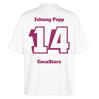 T-Shirt OS 200 g/m² - DTC - CHERRY_14JOHNNY - white