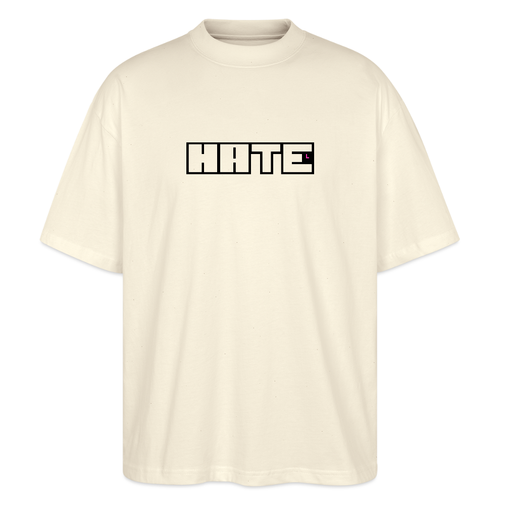 T-Shirt OS 200 g/m² - USC_HATE - natural raw