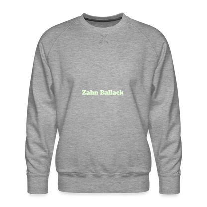M.P. Sweatshirt - DTG - 20ZAHNBALLACK20 - heather grey