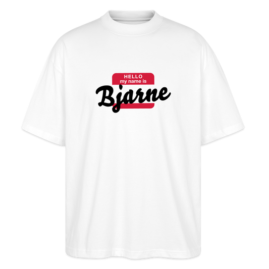 T-Shirt OS 200 g/m² - NAME - BRUDI_BJARNE - white