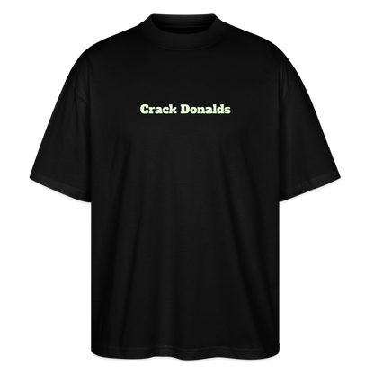 T-Shirt OS 200 g/m² GLOWY_01CRACK - black