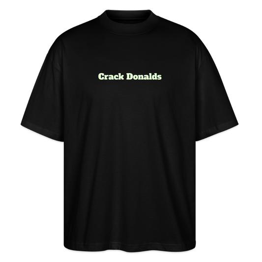 T-Shirt OS 200 g/m² GLOWY_01CRACK - black