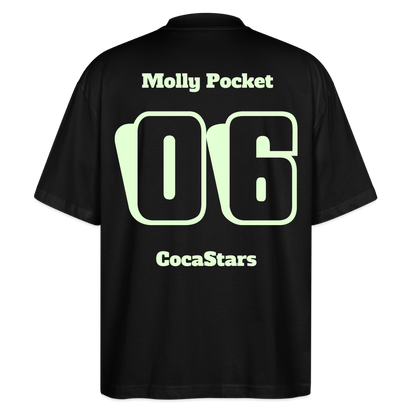 T-Shirt OS 200 g/m² - DTC - GLOWY_06MOLLY - black